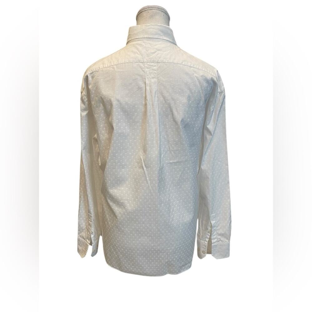 TOMAS MAIER Size 8 White Cotton Button Down Long Sleeve Shirt - Picture 3 of 13